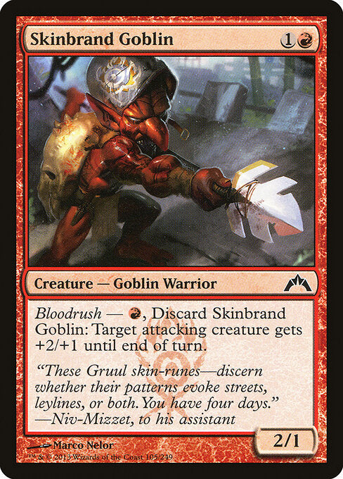 Skinbrand Goblin - Gatecrash - 105