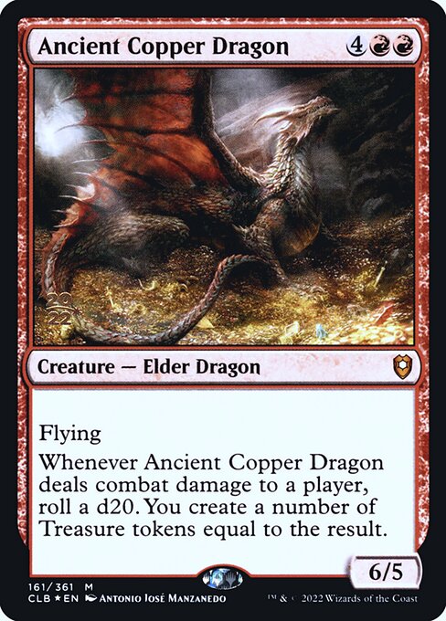 Ancient Copper Dragon - Battle for Baldur's Gate Promos - 161s