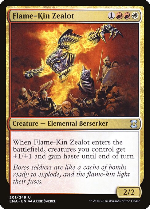 Flame-Kin Zealot - Eternal Masters - 201