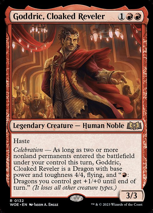 Goddric, Cloaked Reveler - Wilds of Eldraine - 132