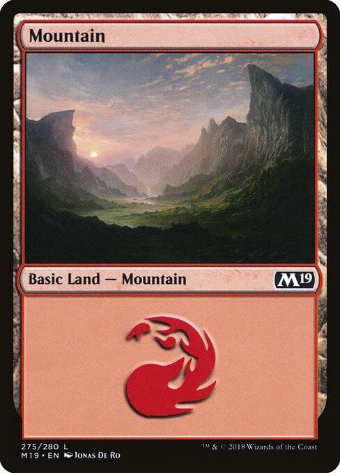 Mountain - Core Set 2019 - 275