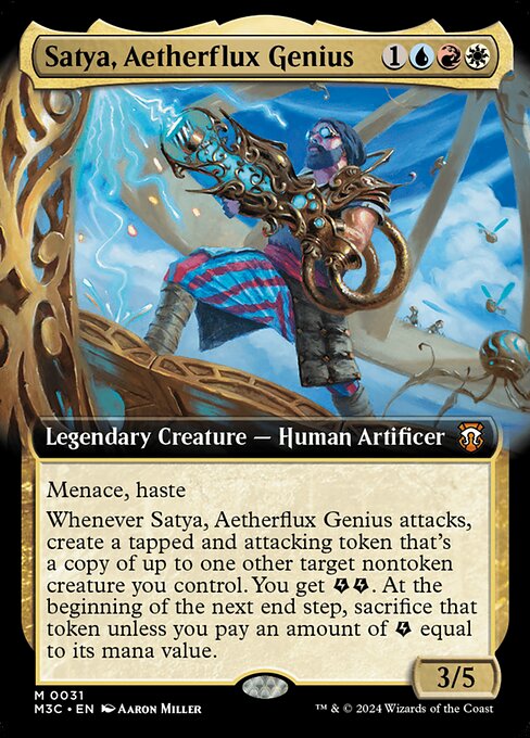 Satya, Aetherflux Genius - Modern Horizons 3 Commander - 31