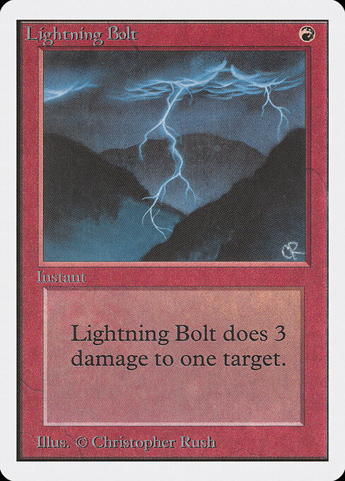 Lightning Bolt - Unlimited Edition - 162