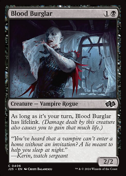 Blood Burglar - Foundations Jumpstart - 406