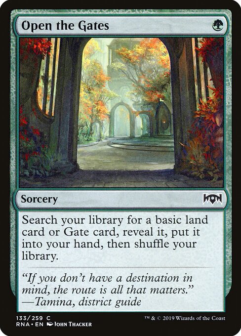 Open the Gates - Ravnica Allegiance - 133
