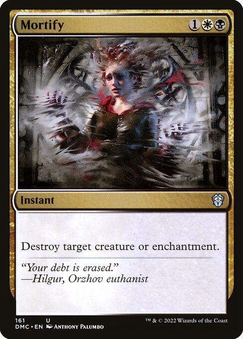 Mortify - Dominaria United Commander - 161