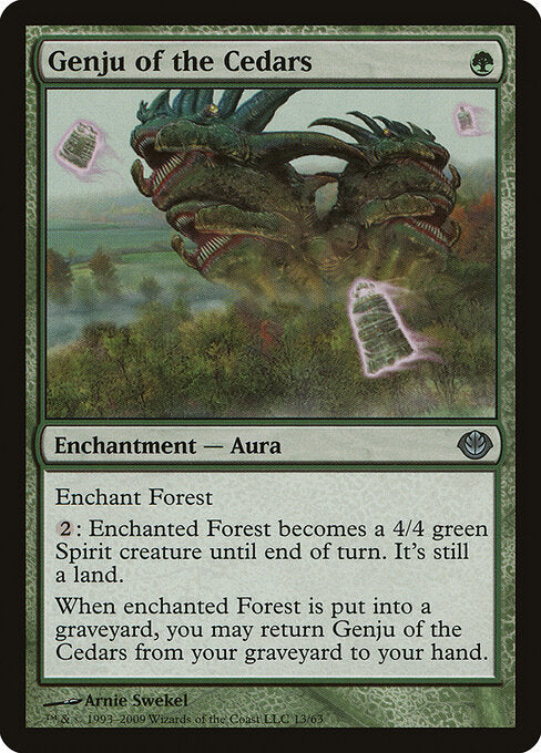 Genju of the Cedars - Duel Decks: Garruk vs. Liliana - 13