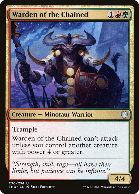 Warden of the Chained - Theros Beyond Death - 230