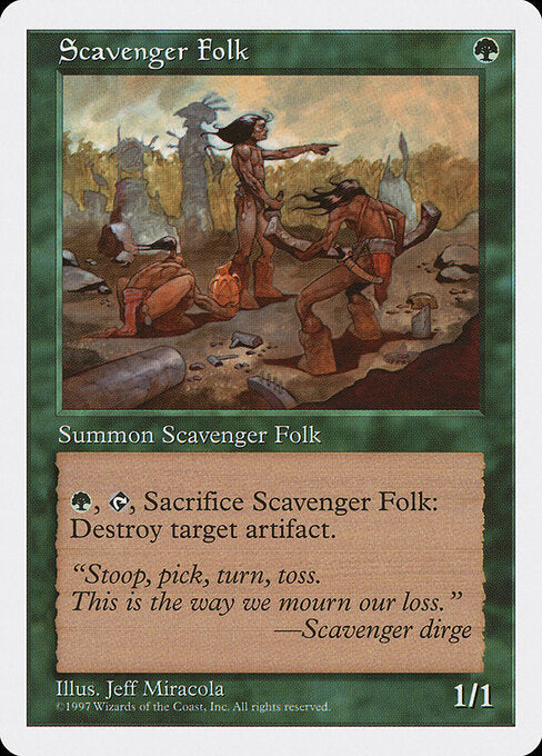 Scavenger Folk - Fifth Edition - 323