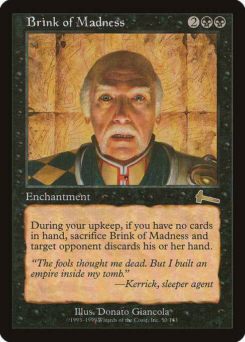 Brink of Madness - Urza's Legacy - 50