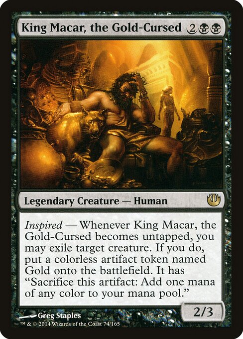 King Macar, the Gold-Cursed - Journey into Nyx - 74