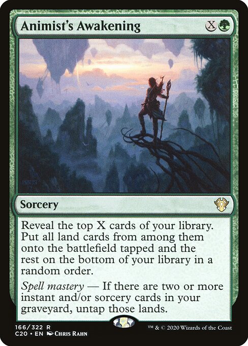 Animist's Awakening - Commander 2020 - 166