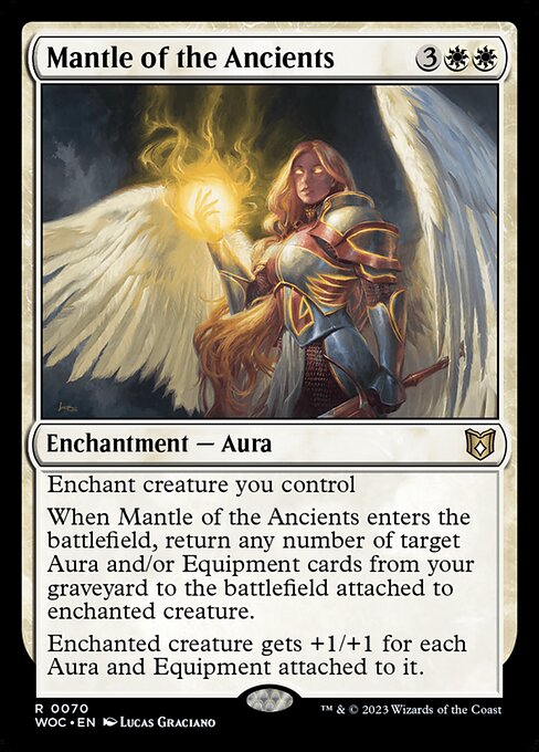 Mantle of the Ancients - Wilds of Eldraine Commander - 70