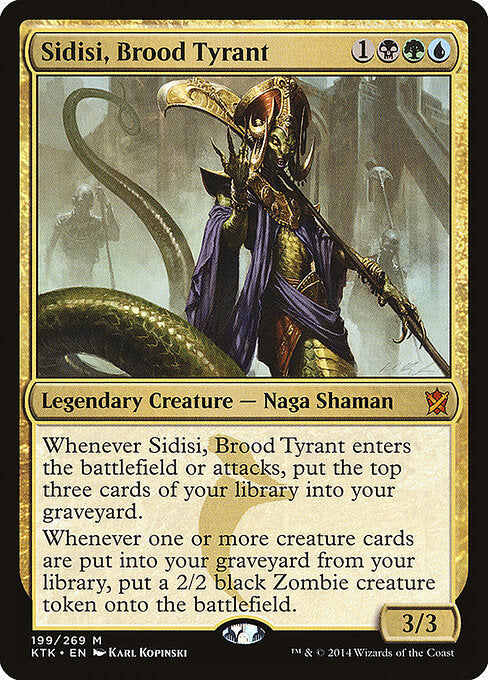 Sidisi, Brood Tyrant - Khans of Tarkir - 199