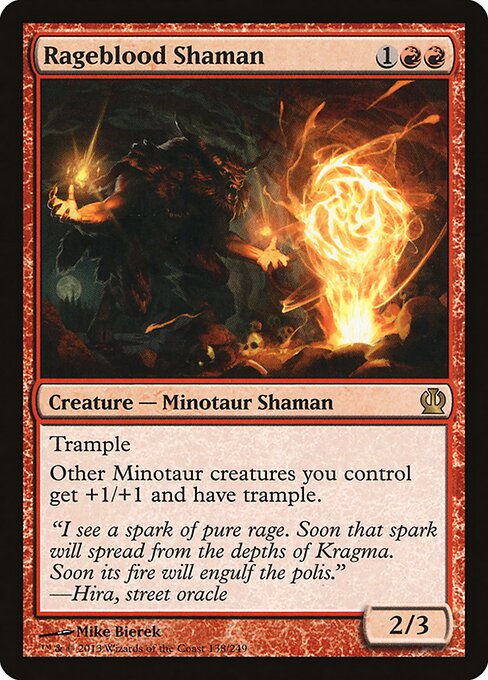 Rageblood Shaman - Theros - 138