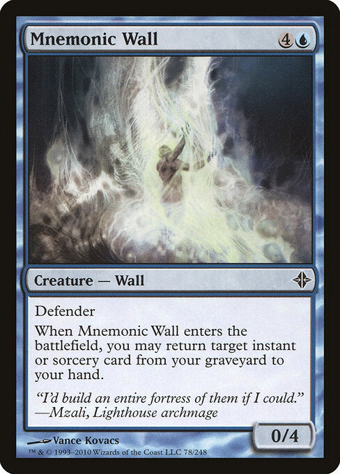 Mnemonic Wall - Rise of the Eldrazi - 78