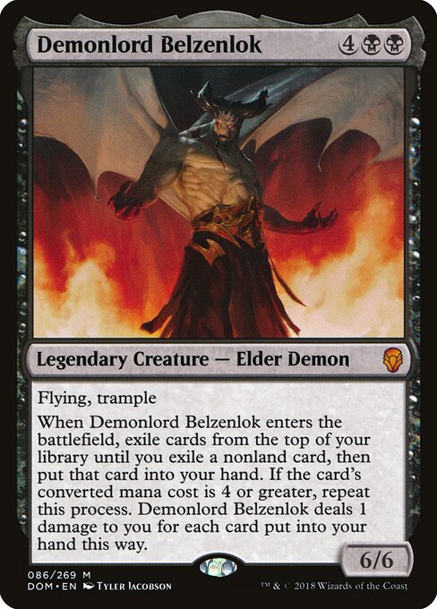 Demonlord Belzenlok - Dominaria - 86