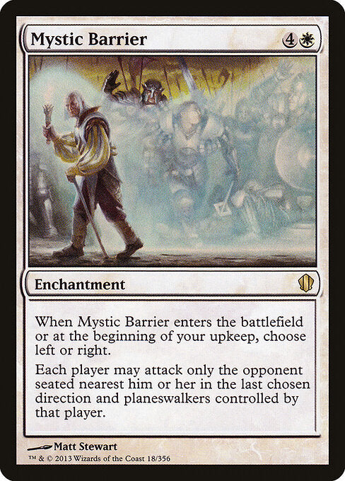 Mystic Barrier - Commander 2013 - 18
