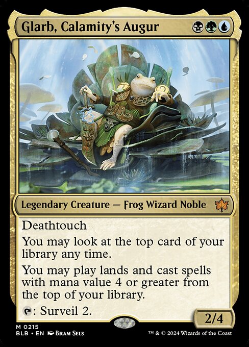 Glarb, Calamity's Augur - Bloomburrow - 215