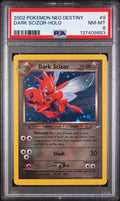 DARK SCIZOR-HOLO 2002 POKEMON NEO DESTINY PSA NM-MT 8
