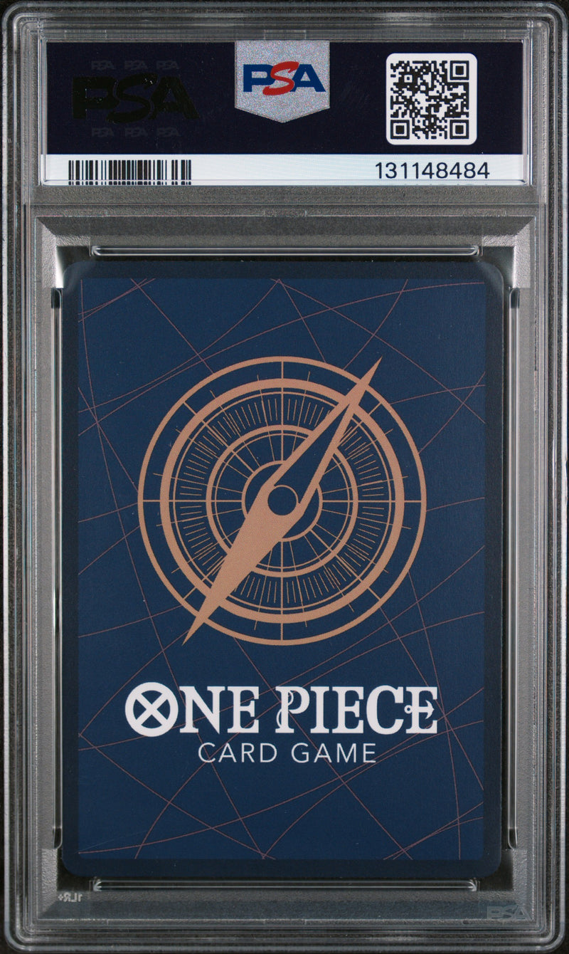 SANJI ALTERNATE ART 2025 ONE PIECE OP12-LEGACY OF THE MASTER PSA GEM MT 10