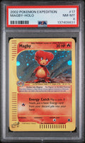MAGBY-HOLO 2002 POKEMON EXPEDITION PSA NM-MT 8