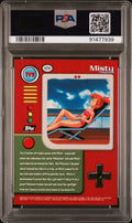MISTY SER. 1 CHARACTER CARDS 1999 TOPPS POKEMON SERIES 1 CHARACTER CARDS PSA GEM MT 10