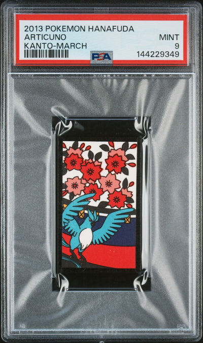 ARTICUNO KANTO-MARCH 2013 POKEMON HANAFUDA KANTO PSA MINT 9