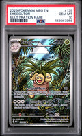 EXEGGUTOR ILLUSTRATION RARE 2025 POKEMON MEG EN-MEGA EVOLUTION PSA GEM MT 10