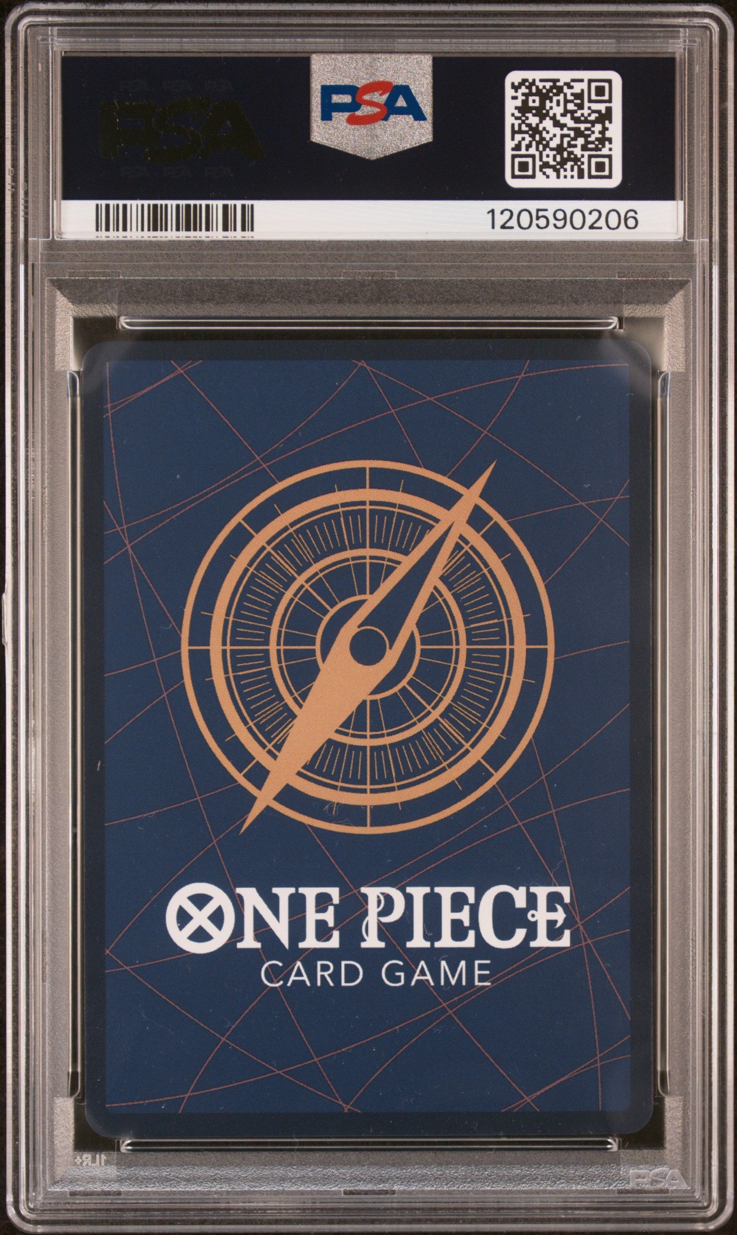 MONKEY D. LUFFY 3RD ANNIVERSARY-GOLD 2025 ONE PIECE OP11-A FIST OF DIVINE SPEED PSA GEM MT 10