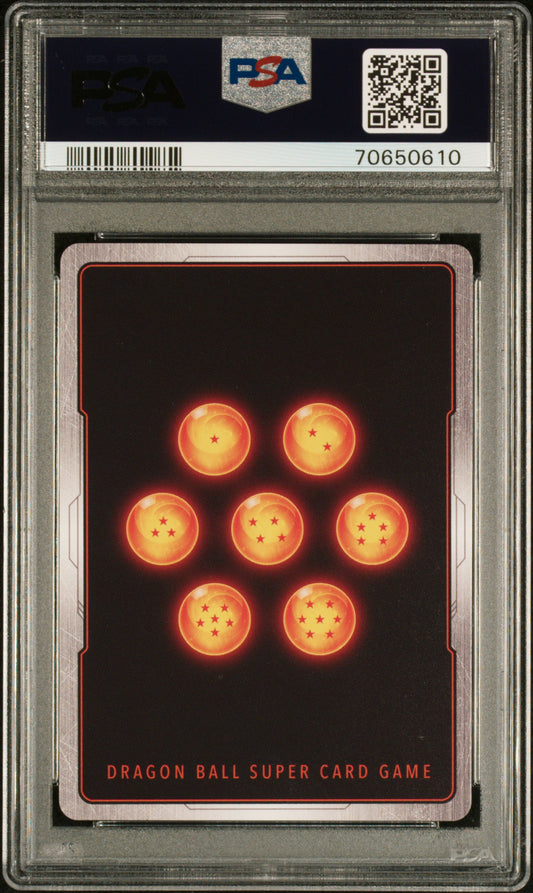 GOHAN, PWR RECLAIMED SON GOHAN RARE 2022 DRAGON BALL SUPER CARD GAME SERIES 19 FIGHTER'S AMBITION PSA GEM MT 10