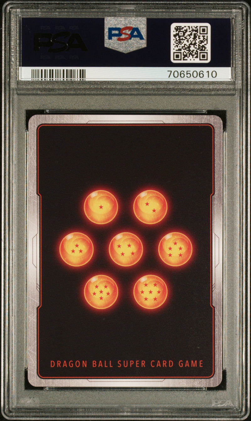 GOHAN, PWR RECLAIMED SON GOHAN RARE 2022 DRAGON BALL SUPER CARD GAME SERIES 19 FIGHTER'S AMBITION PSA GEM MT 10