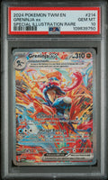 GRENINJA ex SPECIAL ILLUSTRATION RARE 2024 POKEMON TWM EN-TWILIGHT MASQUERADE PSA GEM MT 10