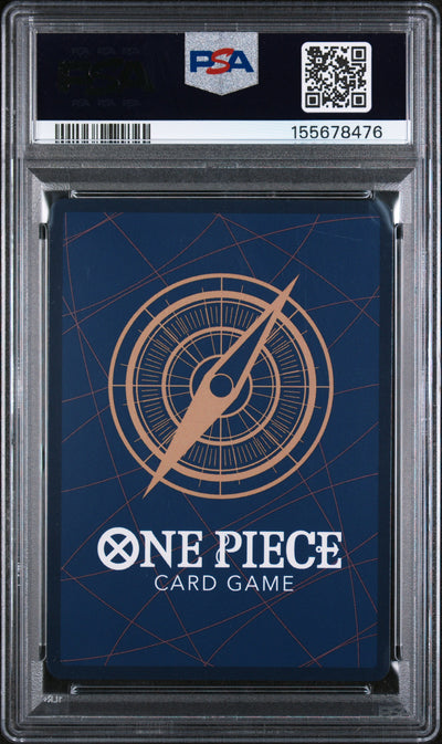 ST. MARCUS MARS ALTERNATE ART 2025 ONE PIECE OP13-CARRYING ON HIS WILL PSA GEM MT 10