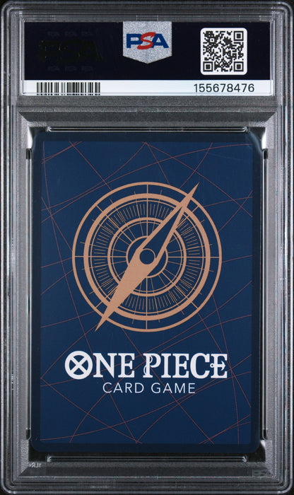 ST. MARCUS MARS ALTERNATE ART 2025 ONE PIECE OP13-CARRYING ON HIS WILL PSA GEM MT 10