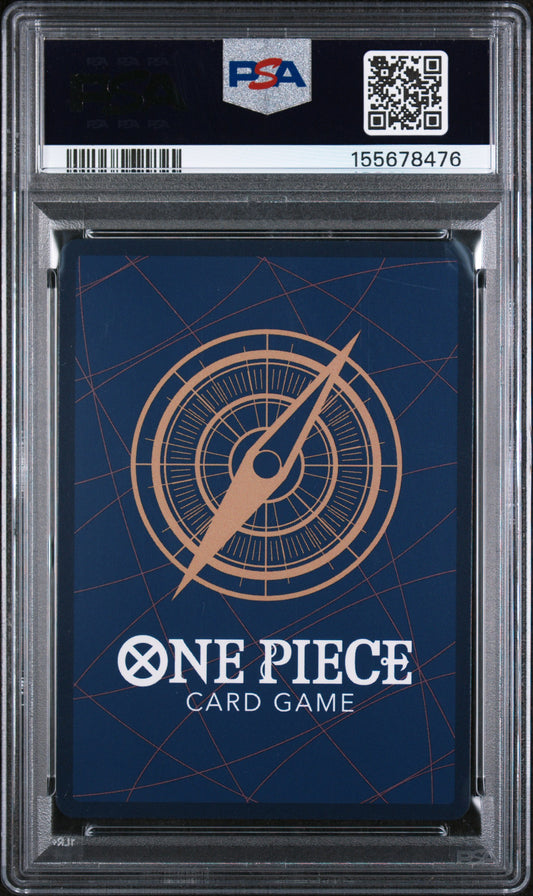ST. MARCUS MARS ALTERNATE ART 2025 ONE PIECE OP13-CARRYING ON HIS WILL PSA GEM MT 10