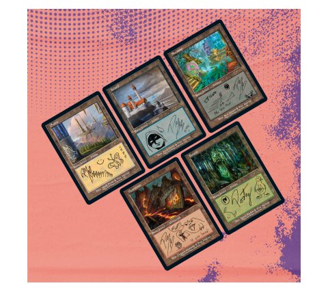 Secret Lair Drop Series: Post Malone: The Lands