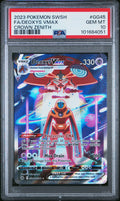 FA/DEOXYS VMAX CROWN ZENITH 2023 POKEMON SWORD AND SHIELD CROWN ZENITH PSA GEM MT 10