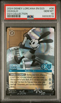 OSWALD D23 COLLECTION 2024 DISNEY LORCANA EN D23-D23 EXPO PROMO PSA GEM MT 10