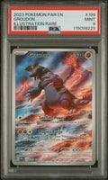 GROUDON ILLUSTRATION RARE 2023 POKEMON PAR EN-PARADOX RIFT PSA MINT 9
