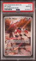 MR. MIME ILLUSTRATION RARE 2023 POKEMON MEW EN-151 PSA GEM MT 10