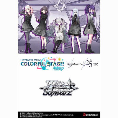 WEISS SCHWARZ: TRIAL DECK: HATSUNE MIKU: COLORFUL STAGE! NIGHTCORD AT 25:00