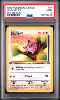 JIGGLYPUFF 1ST EDITION 1999 POKEMON JUNGLE PSA MINT 9