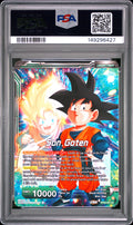 GOTEN/GOHAN, BROTHERS 2024 DRAGON BALL SUPER CARD GAME PREMIUM ANNIVERSARY BOX PSA GEM MT 10