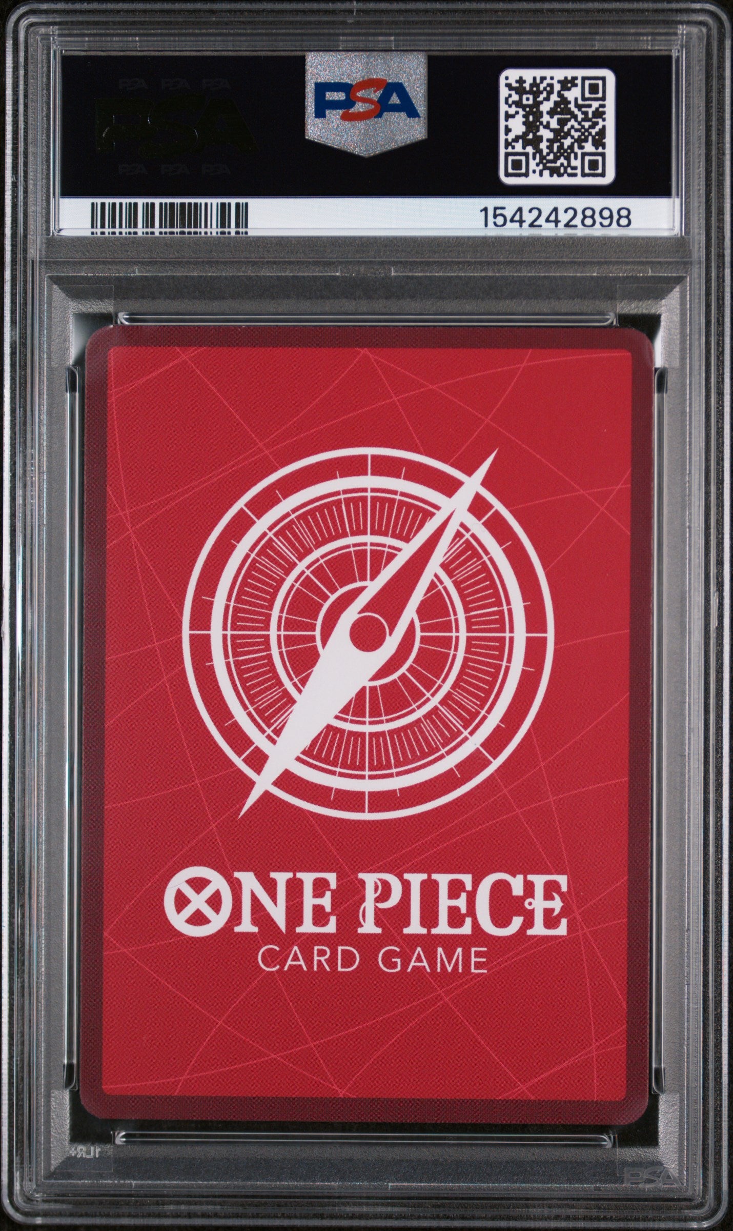 MONKEY D. LUFFY BLACK & WHITE ALT ART 2025 ONE PIECE STARTER DECK ST21-EX GEAR 5 PSA GEM MT 10
