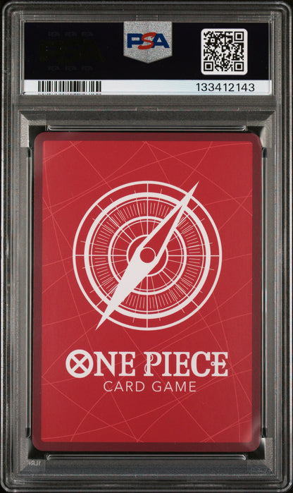 SHANKS PSA MAGAZINE EXCLUSIVE 2025 ONE PIECE PROMOS PSA GEM MT 10