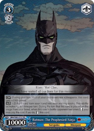 Batman: The Prophesied Ninja (BNJ/SX01-T17 TD) [Batman Ninja]