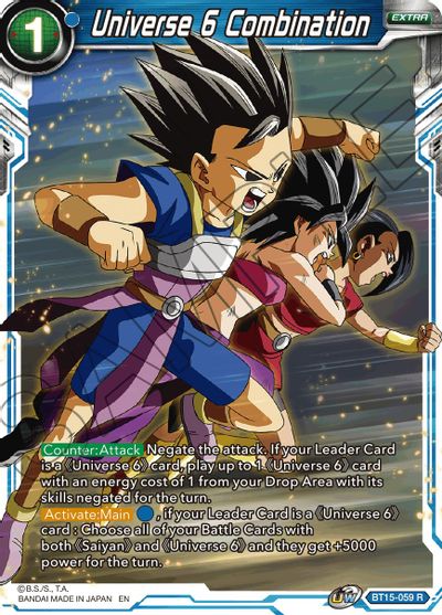 Universe 6 Combination [BT15-059]
