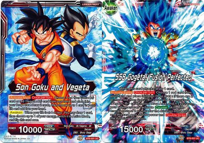 Son Goku and Vegeta // SSB Gogeta, Fusion Perfected [BT6-001]