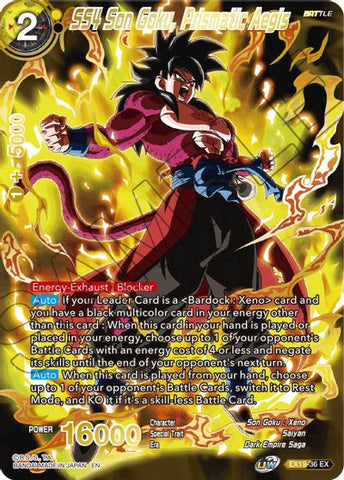 SS4 Son Goku, Prismatic Aegis [EX19-36]